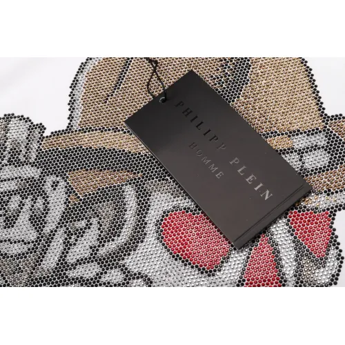 Replica Philipp Plein PP T-Shirts Short Sleeved For Men #1401944 $29.00 USD for Wholesale