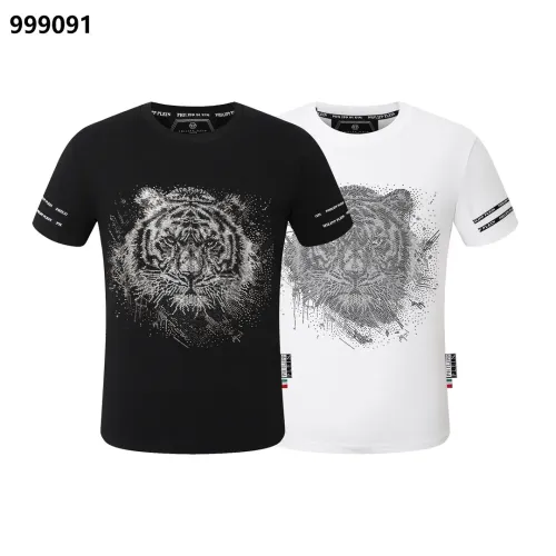 Replica Philipp Plein PP Oversize T-Shirts Short Sleeved For Men #1401948 $29.00 USD for Wholesale
