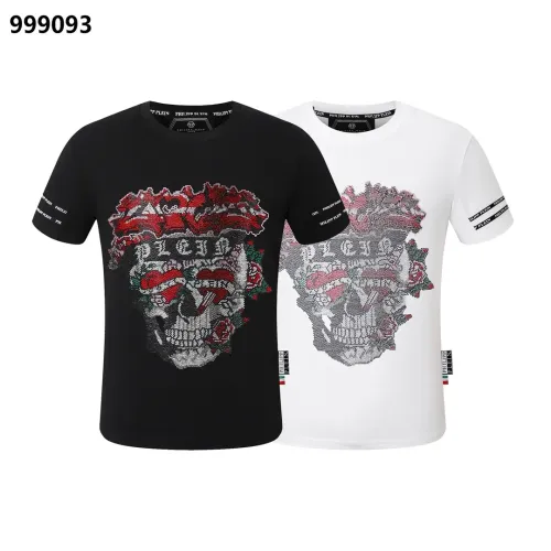Replica Philipp Plein PP Oversize T-Shirts Short Sleeved For Men #1401952 $29.00 USD for Wholesale