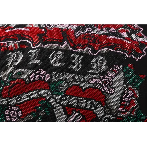 Replica Philipp Plein PP Oversize T-Shirts Short Sleeved For Men #1401953 $29.00 USD for Wholesale