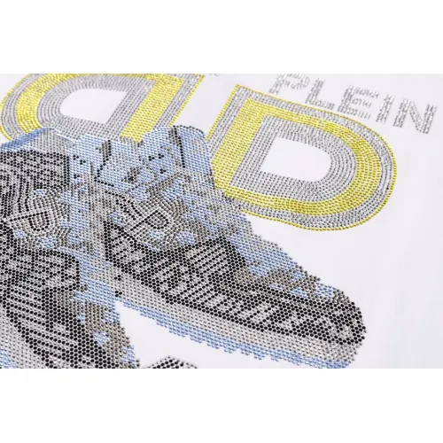 Replica Philipp Plein PP Oversize T-Shirts Short Sleeved For Men #1401954 $29.00 USD for Wholesale