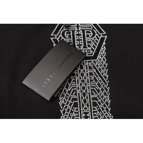 Replica Philipp Plein PP Oversize T-Shirts Short Sleeved For Men #1401957 $29.00 USD for Wholesale