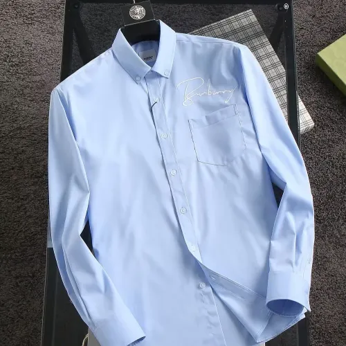 Burberry Shirts Long Sleeved For Men #1402033