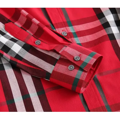 Replica Burberry Shirts Long Sleeved For Men #1402049 $38.00 USD for Wholesale