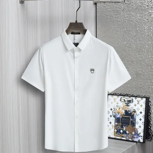 Salvatore Ferragamo Shirts Short Sleeved For Men #1402770