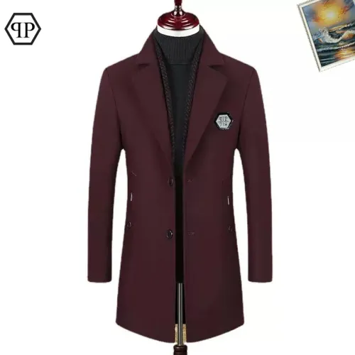 Philipp Plein PP Coats Long Sleeved For Men #1403269