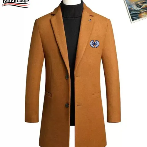 Balenciaga Coats Long Sleeved For Men #1403274