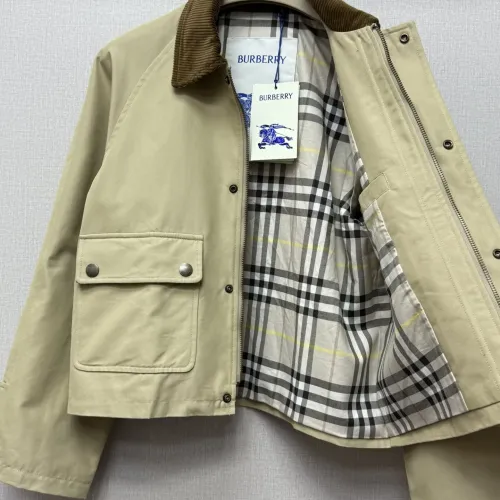Replica Burberry Jackets Long Sleeved For Women #1403292 $140.00 USD for Wholesale