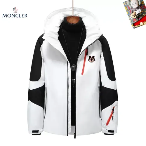 Moncler Down Feather Coat Long Sleeved For Men #1403305