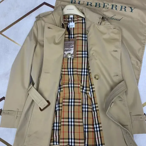 Replica Burberry Trench Coat Long Sleeved For Men #1403322 $205.00 USD for Wholesale