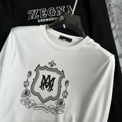 Replica Amiri T-Shirts Long Sleeved For Unisex #1403475 $34.00 USD for Wholesale