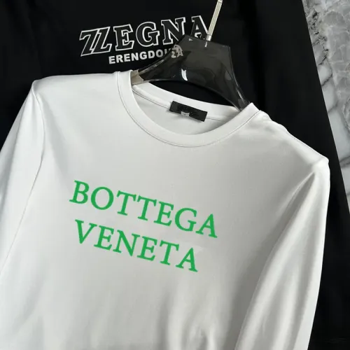 Replica Bottega Veneta BV T-Shirts Long Sleeved For Unisex #1403495 $34.00 USD for Wholesale