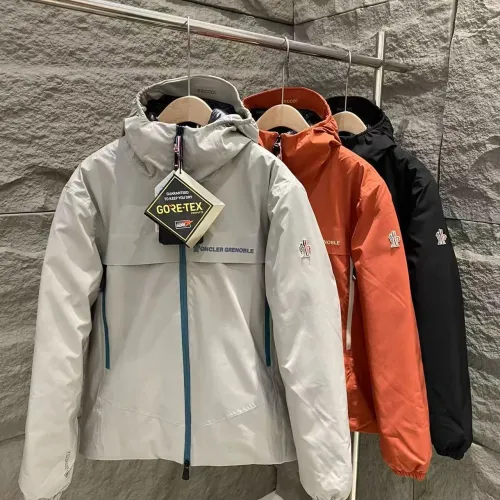 Replica Moncler Down Feather Coat Long Sleeved For Men #1403954 $202.00 USD for Wholesale