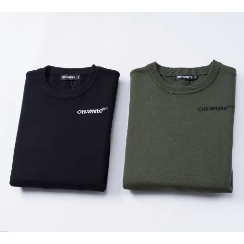 Replica Off-White Sweaters Long Sleeved For Men #1403972 $45.00 USD for Wholesale