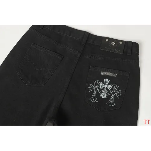 Replica Chrome Hearts Jeans For Men #1404166 $60.00 USD for Wholesale
