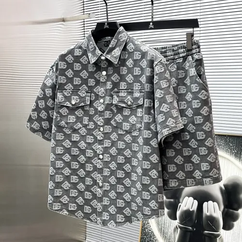 Dolce & Gabbana D&G Tracksuits Short Sleeved For Men #1404300