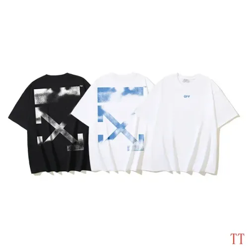 Replica Off-White T-Shirts Short Sleeved For Unisex #1404482 $29.00 USD for Wholesale