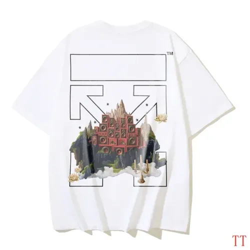 Off-White T-Shirts Short Sleeved For Unisex #1404484