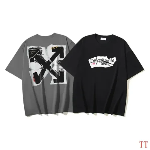Replica Off-White T-Shirts Short Sleeved For Unisex #1404502 $32.00 USD for Wholesale