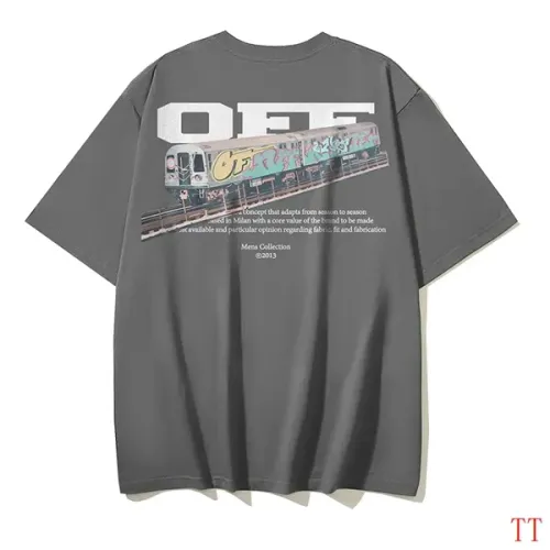 Replica Off-White T-Shirts Short Sleeved For Unisex #1404505 $32.00 USD for Wholesale