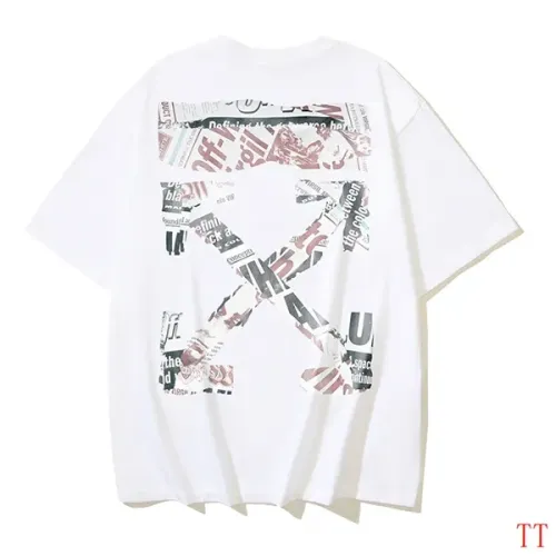 Off-White T-Shirts Short Sleeved For Unisex #1404514