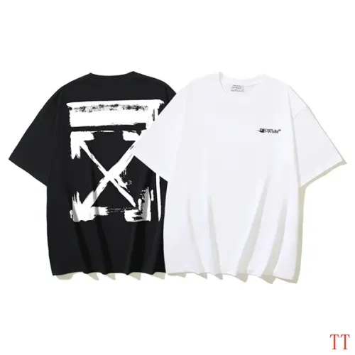 Replica Off-White T-Shirts Short Sleeved For Unisex #1404521 $29.00 USD for Wholesale
