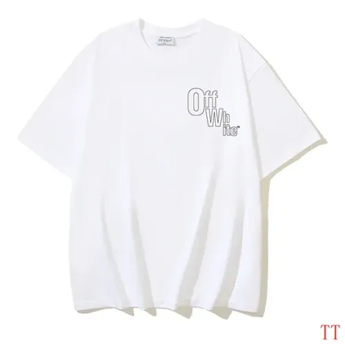 Replica Off-White T-Shirts Short Sleeved For Unisex #1404522 $29.00 USD for Wholesale