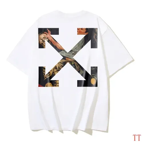 Off-White T-Shirts Short Sleeved For Unisex #1404543