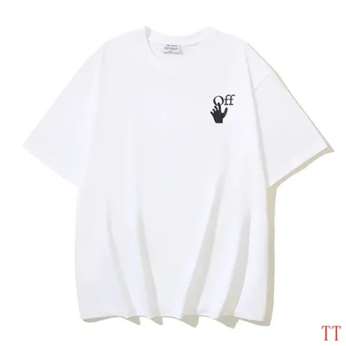 Replica Off-White T-Shirts Short Sleeved For Unisex #1404543 $29.00 USD for Wholesale