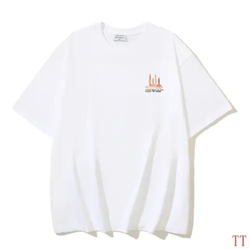Replica Off-White T-Shirts Short Sleeved For Unisex #1404545 $29.00 USD for Wholesale