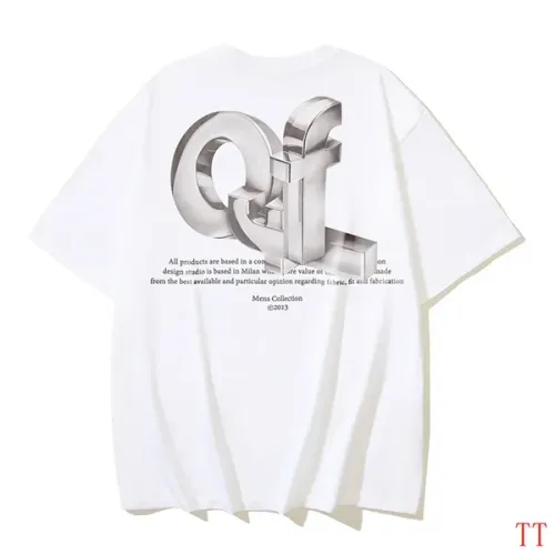 Off-White T-Shirts Short Sleeved For Unisex #1404547