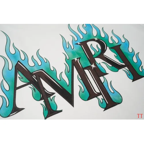 Replica Amiri T-Shirts Short Sleeved For Unisex #1404584 $32.00 USD for Wholesale