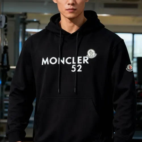 Replica Moncler Hoodies Long Sleeved For Men #1405097 $92.00 USD for Wholesale