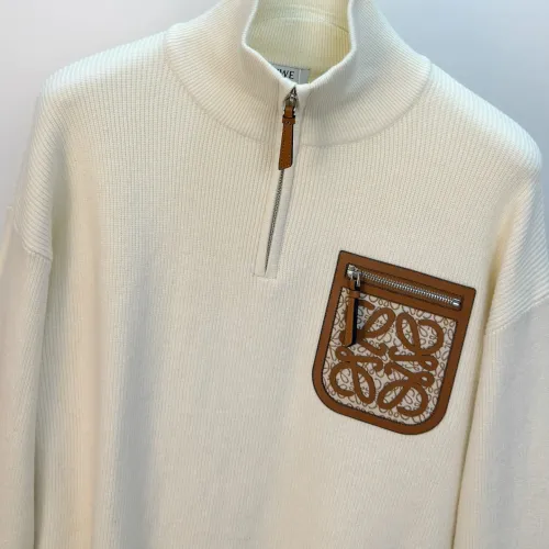 Replica LOEWE Sweaters Long Sleeved For Men #1405111 $85.00 USD for Wholesale