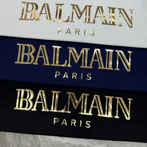 Replica Balmain T-Shirts Short Sleeved For Men #1405235 $76.00 USD for Wholesale