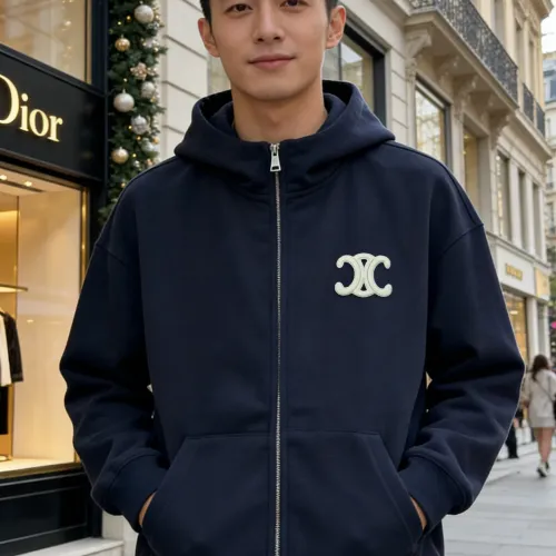 Replica Celine Hoodies Long Sleeved For Unisex #1405375 $72.00 USD for Wholesale