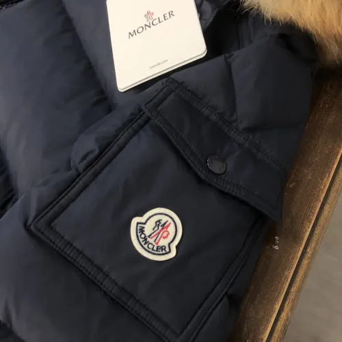 Replica Moncler Down Feather Coat Long Sleeved For Men #1405387 $230.00 USD for Wholesale