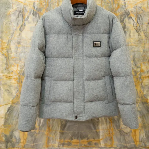 Dolce & Gabbana D&G Down Feather Coat Long Sleeved For Unisex #1405405