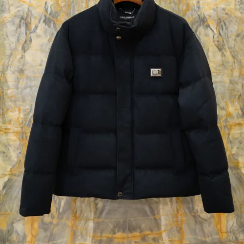 Dolce & Gabbana D&G Down Feather Coat Long Sleeved For Unisex #1405407