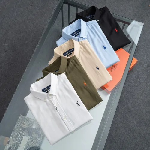 Replica Ralph Lauren Polo Shirts Long Sleeved For Men #1405843 $40.00 USD for Wholesale