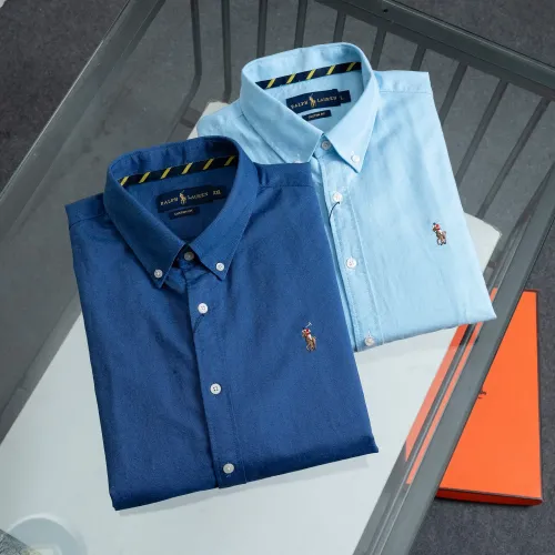 Replica Ralph Lauren Polo Shirts Long Sleeved For Men #1405844 $40.00 USD for Wholesale