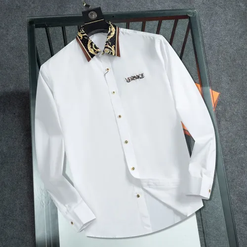 Versace Shirts Long Sleeved For Men #1405855