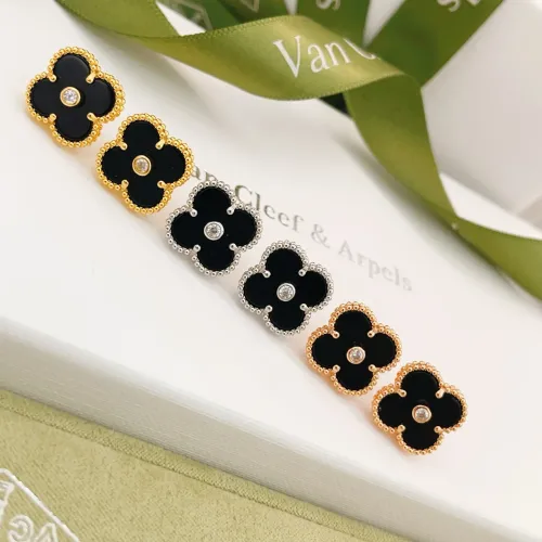 Replica Van Cleef & Arpels Earrings For Women #1406176 $25.00 USD for Wholesale