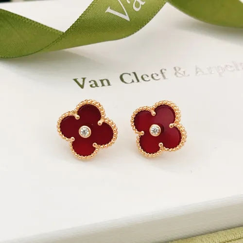Replica Van Cleef & Arpels Earrings For Women #1406183 $25.00 USD for Wholesale