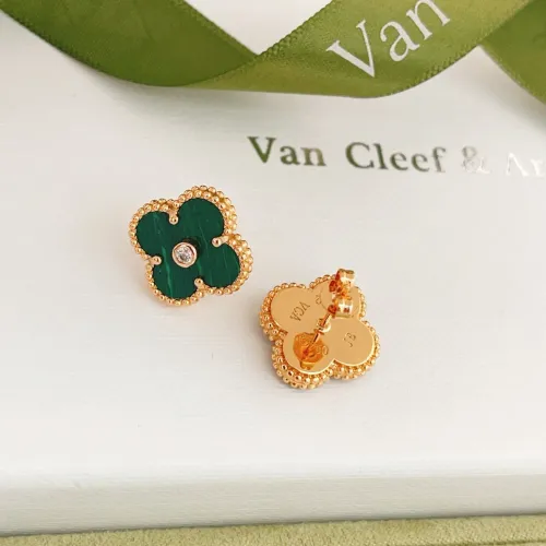 Replica Van Cleef & Arpels Earrings For Women #1406191 $25.00 USD for Wholesale