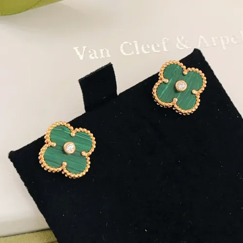 Replica Van Cleef & Arpels Earrings For Women #1406191 $25.00 USD for Wholesale