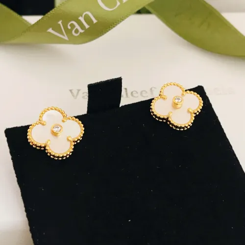 Replica Van Cleef & Arpels Earrings For Women #1406295 $25.00 USD for Wholesale