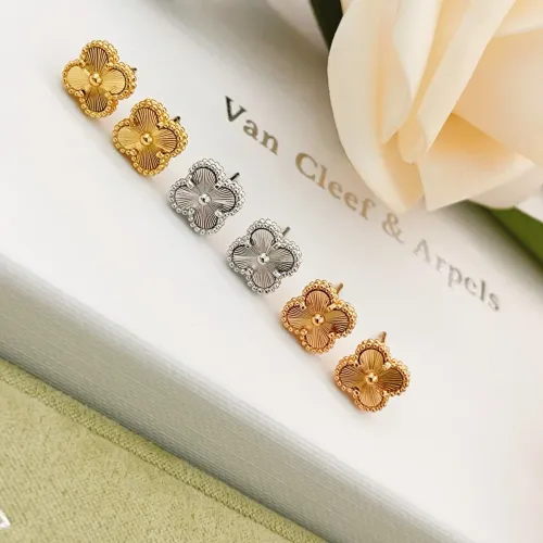 Replica Van Cleef & Arpels Earrings For Women #1406544 $25.00 USD for Wholesale