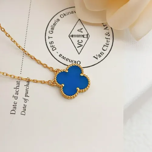Replica Van Cleef & Arpels Necklaces For Women #1406548 $25.00 USD for Wholesale