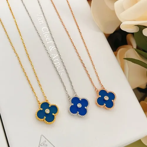 Replica Van Cleef & Arpels Necklaces For Women #1406563 $25.00 USD for Wholesale